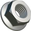 Keple M8 Dado Flangiato Esagonale Acciaio Autobloccante (Confezione da 25) Vite Seghettata Interno Zincato per Bulloni/Viti - Dadi Chiusura Standard Certificato DIN 6923 (8mm)
