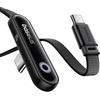 Baseus USB C Cavo con Angolo di 90°, 100 W Typ-C su C E-Sport con Luce ad Anello, 480Mbps, Cavo di Alimentazione Floccato per iPhone17/17Pro/17Pro Max/16, Samsung S25U, Macbook, 2m