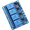 ELEGOO 4 Channel DC 5V Relè Modulo Relay con Accoppiatore Ottico 1280 DSP Arm PIC AVR per Arduino Raspberry Pi