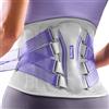 FREETOO Fascia Lombare Posturale, Traspirante Bustino Lombare con Stecche per Ufficio e Sollevamento Pesi, Regolabile Corsetto Lombosacrale Donna, Rigida Tutore Lombare Steccato