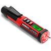 KAIWEETS Cercafase Senza Contatto NCV - Tester di Tensione 12-1000V / 70-1000V AC con Display LCD, Indicatore Percentuale, Allarme Sonoro e Torcia LED, Certificazione ETL CAT IV
