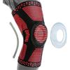 360 RELIEF Ginocchiera per Uomo E Donna - Imbottitura in Gel a Compressione - Ginocchiera Con Borsa Lavanderia