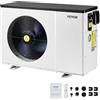 VEVOR Pompa di Calore Elettrica per Piscina, capacità 1,48-7,11 kW, Riscaldatori Frequenza Variabile a Risparmio Energetico Piscine Fuori Terra 15-30 m³, Riscaldamento Scaldabagno AC 220-240 V 50 Hz