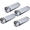 10Gtek [x4 pcs] 10Gb SFP+ SR Multimodale Fibre Modulo, 10GBase-SR LC Transceiver Compatibile per Cisco SFP-10G-SR, Meraki, Mikrotik, Ubiquiti UniFi, Netgear, Zyxel, Qnap, D-Link, TP-Link, Open Switch