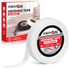 FIXCHORD Nastro Termoadesivo per Orlo, Nastro Wonder Web per Orli, Nastro Termoadesivo, Nastro per Tessuti Fusibili Extra Forte per Abbigliamento, Tende, Stiratura e Incollaggio, Bianco, 30M*20MM