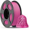 ANYCUBIC PLA Filamento per Stampante 3D, Filamento di Stampa Intelligente Identificazione Intelligente, Bobina Rimovibile e Riutilizzabile, Dimensioni +/- 0,02 mm, Magenta, 1KG