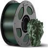 ANYCUBIC PLA Galaxy Filamento 1,75 mm, Effetto Stellato e Superficie Robusta Filamento per Stampanti 3D, Precisione Dimensionale +/- 0,02 mm, 1KG Verde Galassia