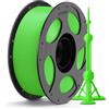ANYCUBIC PLA+ Filamento 1,75 mm, Precisione Dimensionale +/- 0,02 mm, Materiali per Stampa 3D ad Alta Tenacità e Precisione, Identificazione Intelligente, 1KG Verde Fulmine