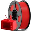 ANYCUBIC Filamento PLA 1,75 mm ad Alta Velocità, Filamento per Stampante 3D ad Alta Velocità, Identificazione Intelligente 1KG Rosso