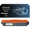 alphaink Toner Giallo compatibili con TN241 TN245 per Brother HL-3140CW HL-3150CDW HL-3170CDW MFC-9140CDN MFC-9340CDW MFC-9330CDW DCP-9020CDW (1 Giallo)