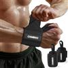 CAMBIVO Polsini Palestra 2Pezzi, Polsiere Fasce Polsi 30/45/60cm, Polsiera con Anello per il Pollice, Wrist Wraps Fascette per Fitness, Gym, Sport, Bodybuilding, Allenamento, Stacchi, Uomo e Donna
