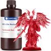 ANYCUBIC Resina ABS-Like Pro 2 per Stampante 3D con Eccellente Resistenza e Tenacità, A Basso Odore Resina UV 405nm a Polimerizzazione Rapida per Stampa 3D LCD/DLP/SLA, Rosso Traslucido, 1000g