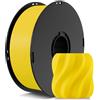 ANYCUBIC ABS Filamento 1,75 mm, Alta Resistenza e Tenacità, Precisione Dimensionale Della Stampante 3D +/- 0,02 mm, Giallo 1KG