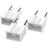 AUPROTEC PAL B Fusibile blocco maschio OTO BT fusibili giapponesi selezione: 120A Ampere bianco, 3 pezzi