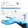 MEDICAL FUTURA - 1000 Guanti in Nitrile XL Blu Monouso Anallergici Gr. 4.5, Senza Polvere, Senza Lattice, Ottimi per Estetisti, Tatuatori, Officine, Ambiti Medici e Manipolazione Alimenti (XL, Blu)