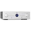 Auna Amplificatore Audio HiFi, Amplificatore HiFi, Amplificatore Bluetooth con Controllo Alti e Bassi, Amplificatore HiFi Stereo per Casse e Subwoofer 4 Canali, con Telecomando e Ingresso AUX