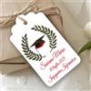 Mr Pubblicità - n. 60 Tag Bigliettini Bomboniera Personalizzati con Stampa inclusa - Etichette per Laurea - Cartellini tag per bomboniere personalizzabili - Etichette (Alloro capello)