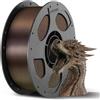ANYCUBIC PLA Galaxy Filamento 1,75 mm, Effetto Stellato e Superficie Robusta Filamento per Stampanti 3D, Precisione Dimensionale +/- 0,02 mm, 1KG Marrone Galassia