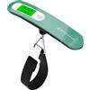 MYCARBON Bilancia per Valigie Bilancia Valigie da Viaggio Elettronica Digitale 50KG Funzione Tara LCD Display Bilancia Pesa Valigie Portatile (Verde)