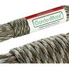 GardenMate Paracord 550 Corda di Nylon per Uso Esterno - Disponibile in DIVERSI COLORI - Lunghezza 31 m Spessore 4 mm - Corda Kernmantel Composta da 7 Fili di Nylon Resistente agli Strappi