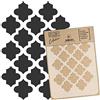 NAKLEO Stencil di Pittura Artigianato, A4 21x30cm Marocchino Trifoglio, Fai da te Modelli Plastica e Riutilizzabili, Arte Scrapbooking Geometrico Decorazioni Casa, Pareti Muro Legno Mobili