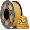 ANYCUBIC PLA Filamento per Stampante 3D, Filamento di Stampa Identificazione Intelligente, Bobina Rimovibile e Riutilizzabile, Dimensioni +/- 0,02 mm, Oro 1KG