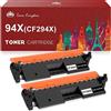 Toner Kingdom CF294X Cartuccia Toner Compatibile per HP 94X CF294X per Laserjet Pro MFP M148dw M148fdw M148, Laserjet Pro M118dw M118 (Nero, 2-Pack)