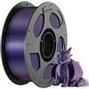 ANYCUBIC PLA Galaxy Filamento 1,75 mm, Effetto Stellato e Superficie Robusta Filamento per Stampanti 3D, Precisione Dimensionale +/- 0,02 mm, 1KG Viola Galassia