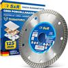 S&R Disco Diamantato125 Gres Porcellanato - Piastrelle - Ceramica dura - Marmo - Granito. Disco Smerigliatrice 125mm