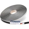 esnado Nastro butilico nero adesivo su entrambi i lati 15 mm x 1 mm. Lunghezza: 25 metri
