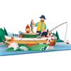 papercrush Angler Pop-Up Karte