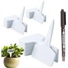 CULTIVEA® - 120 Etichette per Piante da Giardino con Pennarello | Etichette Targhette per Orto Esterno in Plastica | Waterproof, Riutilizzabili, Facili da Scrivere | Accessori Giardinaggio, Semi e Pia