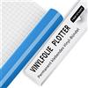 IModeur Vinile adesivo Blu - Vinile plotter adesiva lucida da 10 piedi (30,5 x 305 cm), Pellicola adesiva per Cricut, Silhouette e tutte le macchine da taglio， Vinili Blu per tazze, finestre