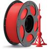 ANYCUBIC Filamento PLA+ 1,75 mm, Precisione Dimensionale +/- 0,02 mm, Identificazione Intelligente, Rosso Fiamma