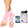 Dr. Arthritis Cavigliera Ortopedica Ideata da Medici - Cavigliera Sportiva a Compressione per Distorsioni, Fascite Plantare o Dolore al Metatarso - Tutore Caviglia con Filamenti di Rame (Rosa, 1 Paio, Taglia M)