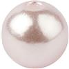 Ideen mit Herz Perline da infilare, perline in madreperla con foro (rosa, 8 mm, 100 pezzi)