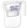 Waterdrop Filtro dell'acqua per frigorifero, brocca filtro dell'acqua con filtro da 3 mesi, 2,5 l, riduce fluoro, cloro e altro, certificato NSF, senza BPA, bianco (filtro di ricambio: WD-PF-01A Plus)
