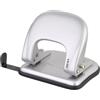 SIGMA Perforatrice a 2 fori PU02, fino a 25 fogli, con funzione di blocco, argento