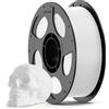 ANYCUBIC Filamento PLA 1,75, Filamento PLA per Stampante 3D Precisione 1,75 mm +/- 0,02 mm, Identificazione Intelligente Filamento di Stampa Intelligente,Bianco Brillante 1KG(2,2 lbs)