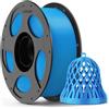 ANYCUBIC PLA Filamento per Stampante 3D, Filamento di Stampa Intelligente Identificazione Intelligente, Bobina Rimovibile e Riutilizzabile, Dimensioni +/- 0,02 mm, Ciano, 1KG