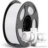 ANYCUBIC Filamento PLA ad alta velocità 1,75 mm, Filamento per Stampante 3D, ad Alta Velocità, ad Alta Resistenza e Resistenza Alle Alte Temperature, Applicabile a Vari Modelli, Bianco 1KG