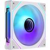 TZMRIT Prism 4 Pro RGB ventola 120mm Nero,5V 3PIN scheda madre Sincronizzabile 4PIN Specchio PWM ARGB PC Case Ventola