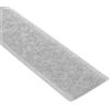 KLEBESHOP24 nastro a strappo per cucire [SOLO PARTE FEMMINA] dimensioni e colore a scelta/grigio chiaro, 20 mm x 8 m