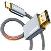 AGFINEST Cavo USB C HDMI 2.1 2 m, 8 K C a HDMI, High Speed 48 Gbps [Thunderbolt 3/4, USB 4] compatibile per MacBook Pro, MacBook Air, iPad Pro, UHD TV, proiettore e altro (2 m)