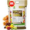 Albagarden - Concime Granulare a Cessione Programmata - MAXI 4 kg - Nutrimento per Orto, Prato e Piante Ornamentali - Concime NPK 17-11-18