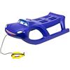 Prosperplast Slitta Zigi-zet - a forma di automobile, con pattini in acciaio e corda