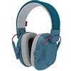 Alpine Muffy - Cuffie antirumore per bambini fino a 16 anni - isolamento acustico - confortevole protezione dell'udito bambino con fascia regolabile - blu