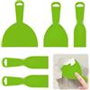 Flintronic Spatola Plastica, Set da 6 Pezzi Spatola per Stucco Muro, Spatola Flessibile in Plastica, 2/4/6 Pollici Spatole per con Manici, per la Rimozione Decalcomanie Carta da Parati