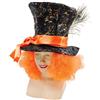 Fancy Me Bristol Novelty Bh520 Cappello da Cappellaio Matto Con Capelli, Multicolore, Taglia Unica Halloween