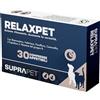Suprapet Relax Calmante per Cani e Gatti 30 compresse - Rilassante Naturale Contro Stress e Paura con L-Triptofano, Vitamine B, Valeriana, Passiflora, Biancospino, Zenzero